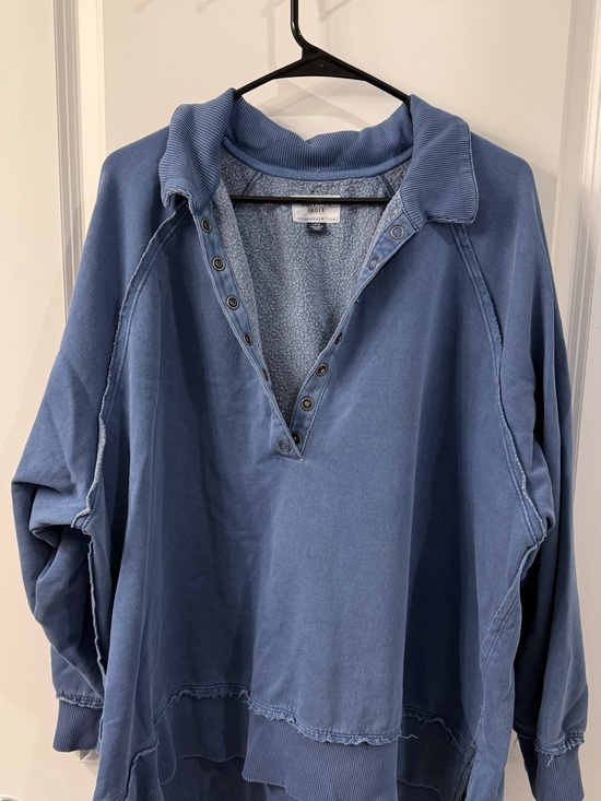 American Eagle Outfitters Sweaters - AE Big Hug Henley Sweatshirt